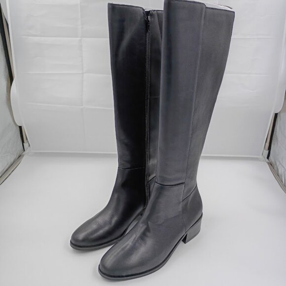 Women's Evalyn Tall Boots by Rockport, Saddle Leather Size 7.5 - Picture 1 of 5